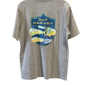 Guy Harvey Gray Shirt medium boxBJ